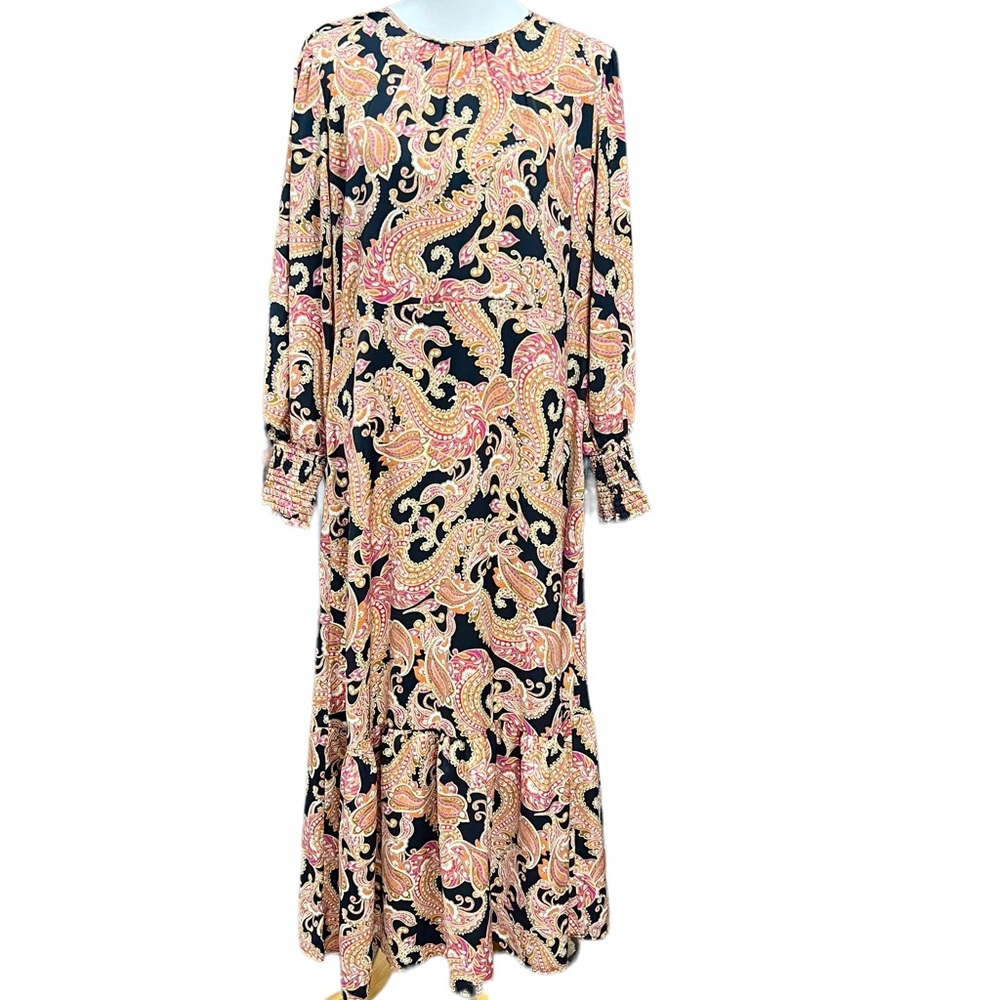 Who What Wear Paisley Maxi dress XXL